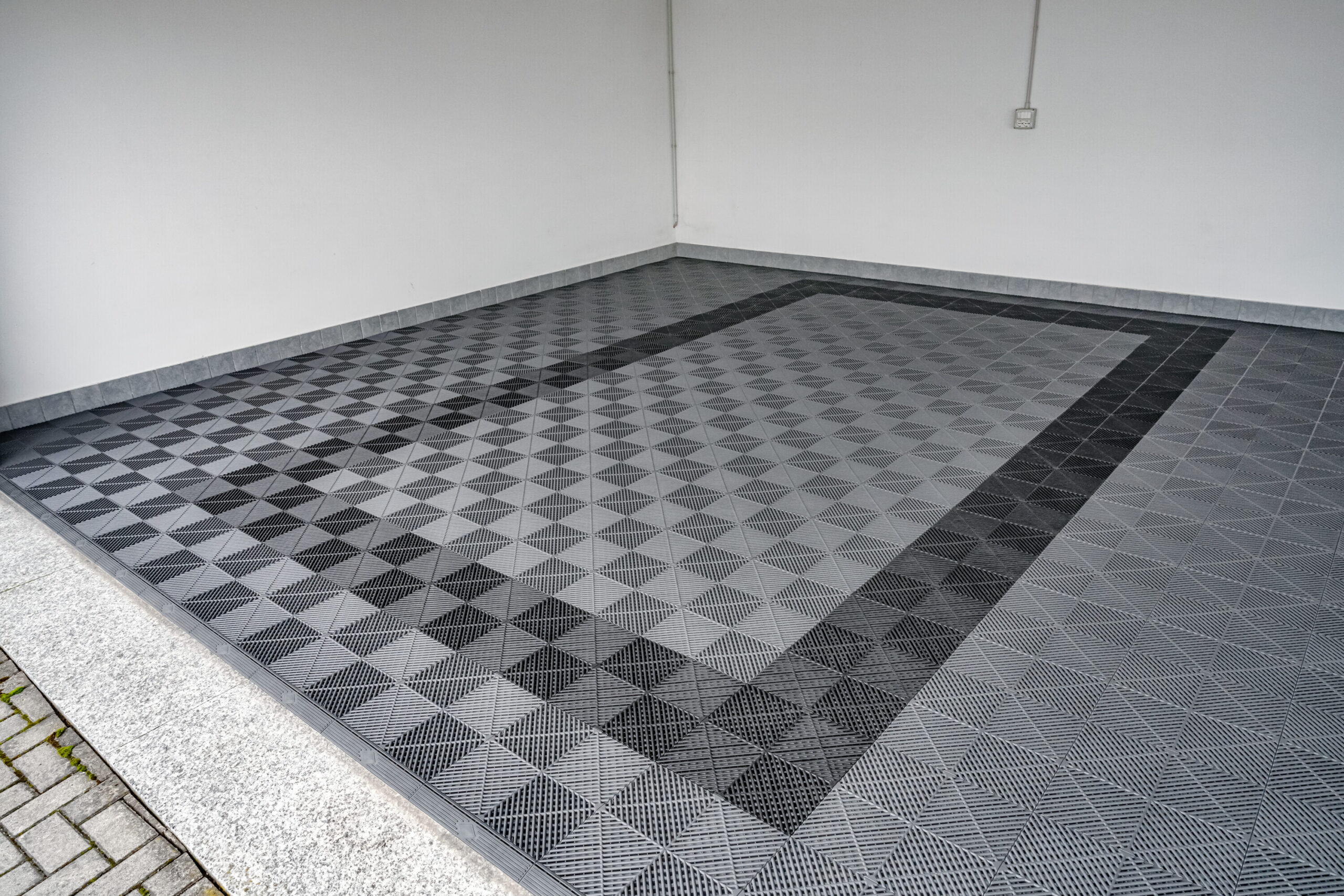 Piastrella in PP - Grigio - immagine 5