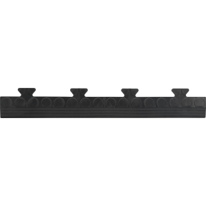 Scivolo maschio per piastrella in pvc - Nero