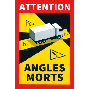 Contrassegno magnetico angoli morti, 1 pz - Camion
