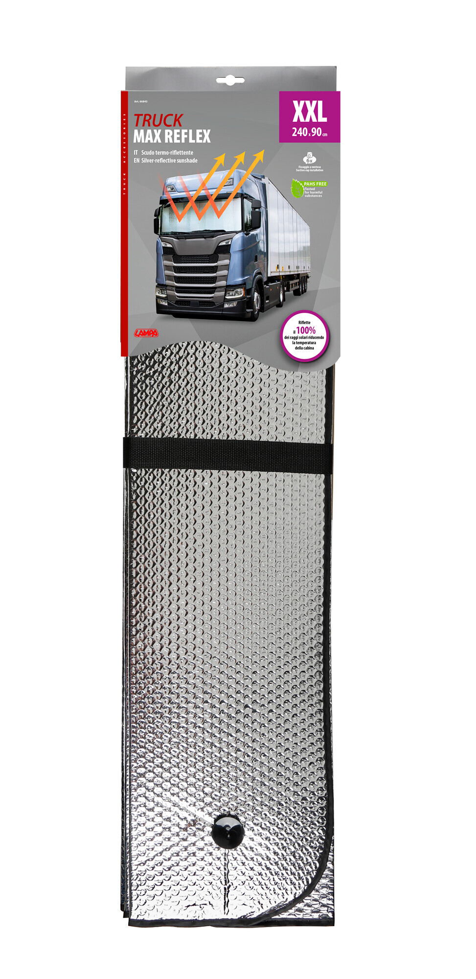 Max Reflex Truck, scudo termo-riflettente - 240x90 cm - immagine 4