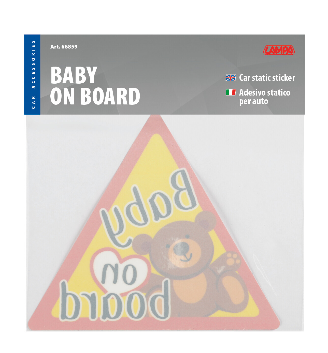 Bimbo a bordo, contrassegno adesivo statico - immagine 2