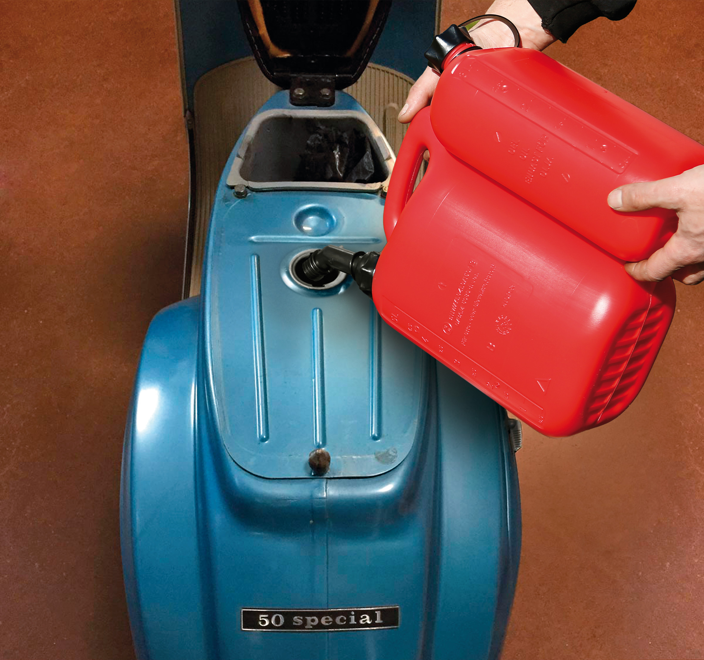 Tanica carburante a 2 comparti - 5,5+3 L - immagine 7