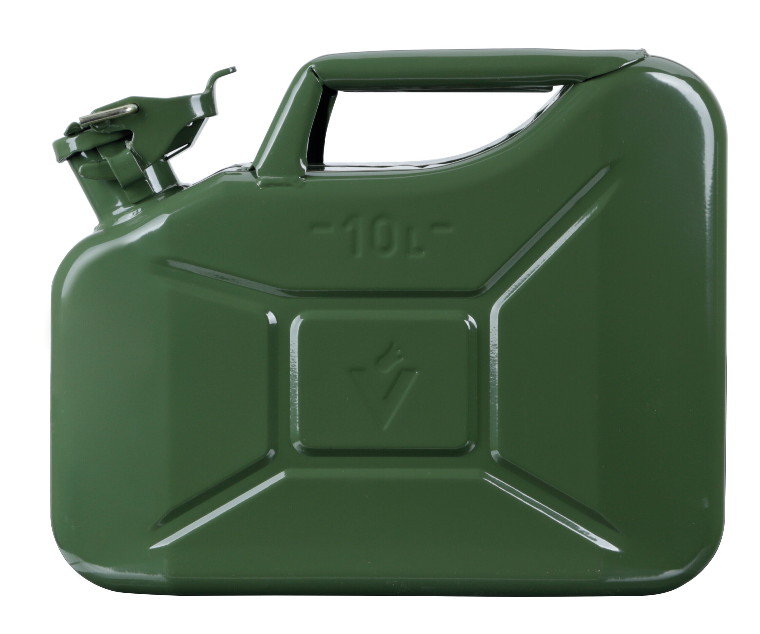 Tanica carburante tipo militare in metallo - 10 L - immagine 2