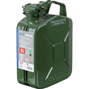 Tanica carburante tipo militare in metallo - 5 L