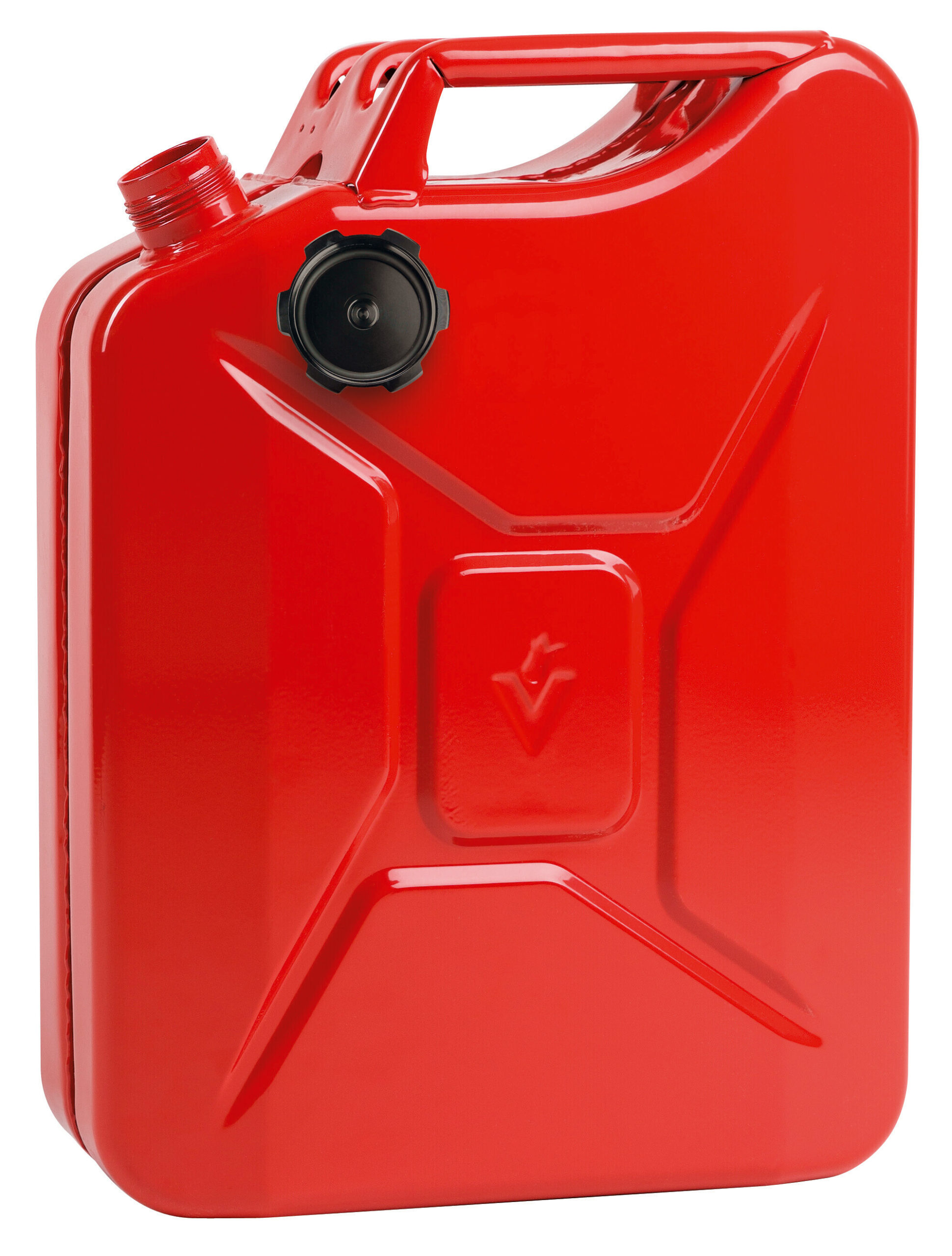Premium, tanica carburante in metallo - 20 L - Rosso - immagine 2
