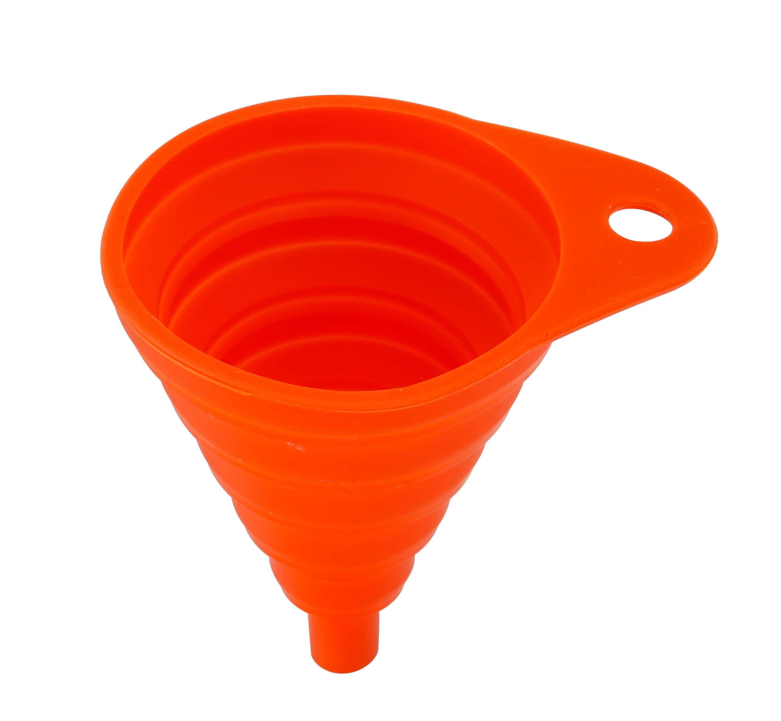 Mini imbuto pieghevole in silicone - immagine 3