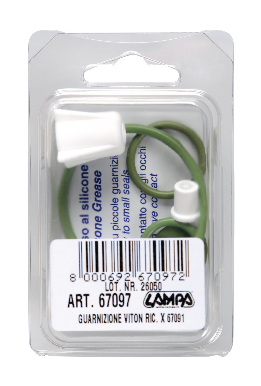 Kit ricambi e guarnizioni in “Viton” per art. 67091 - immagine 2