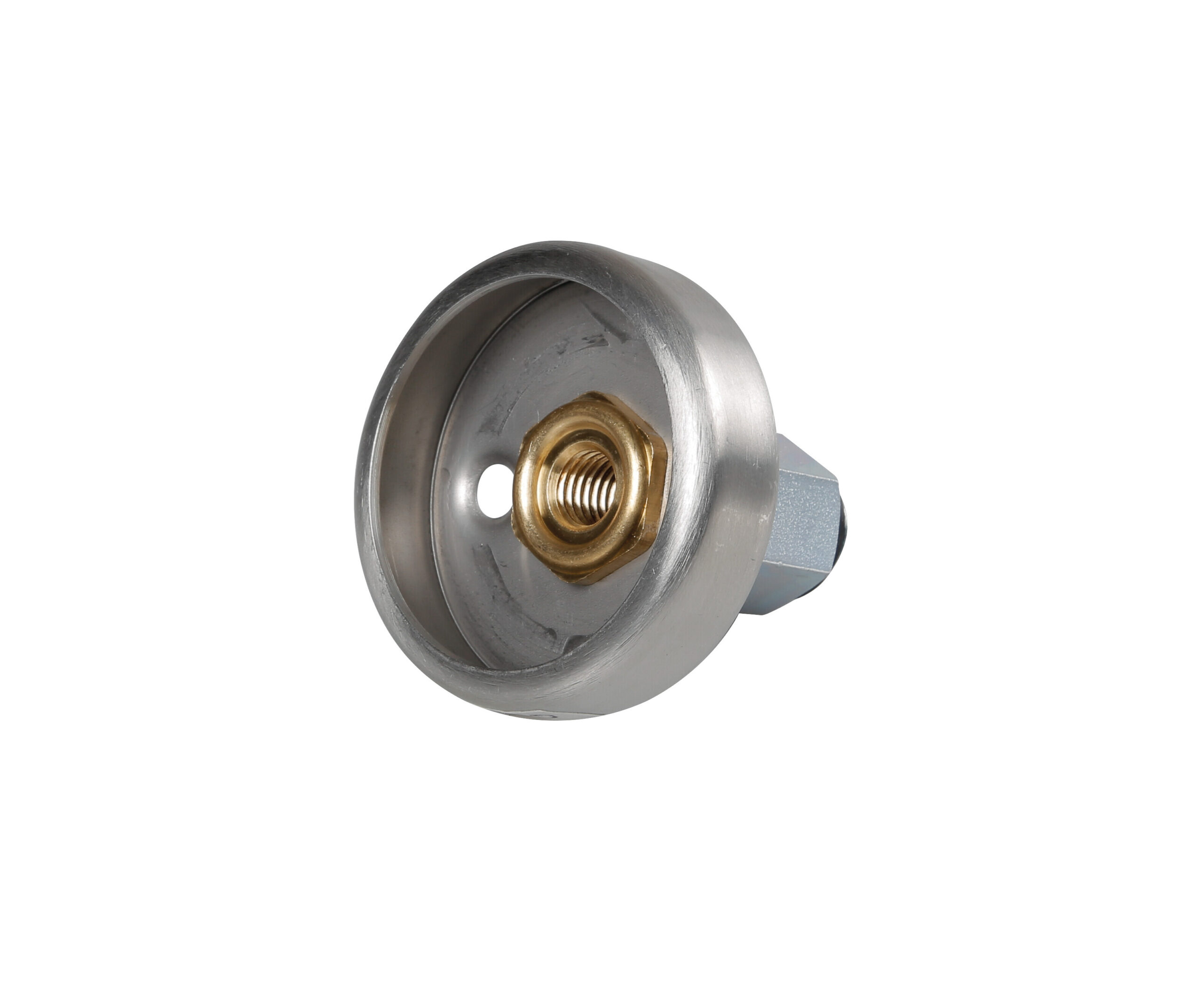 Adattatore GPL - Dish (Italia) - M12 - 55 mm - Acciaio inox
