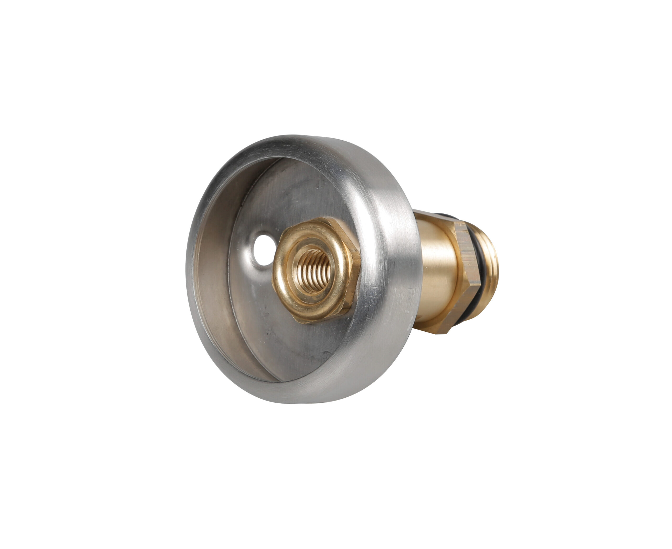 Adattatore GPL - Dish (Italia) - W21,8 - 57 mm - Ottone / Acciaio inox