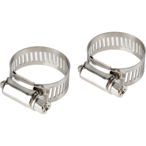 Fascette stringitubo in acciaio inox - set 2 pz - ↔ 12 mm - Ø 13-23 mm