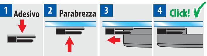 Clip Adesiva Clip 1 - Set 10 pz - immagine 5