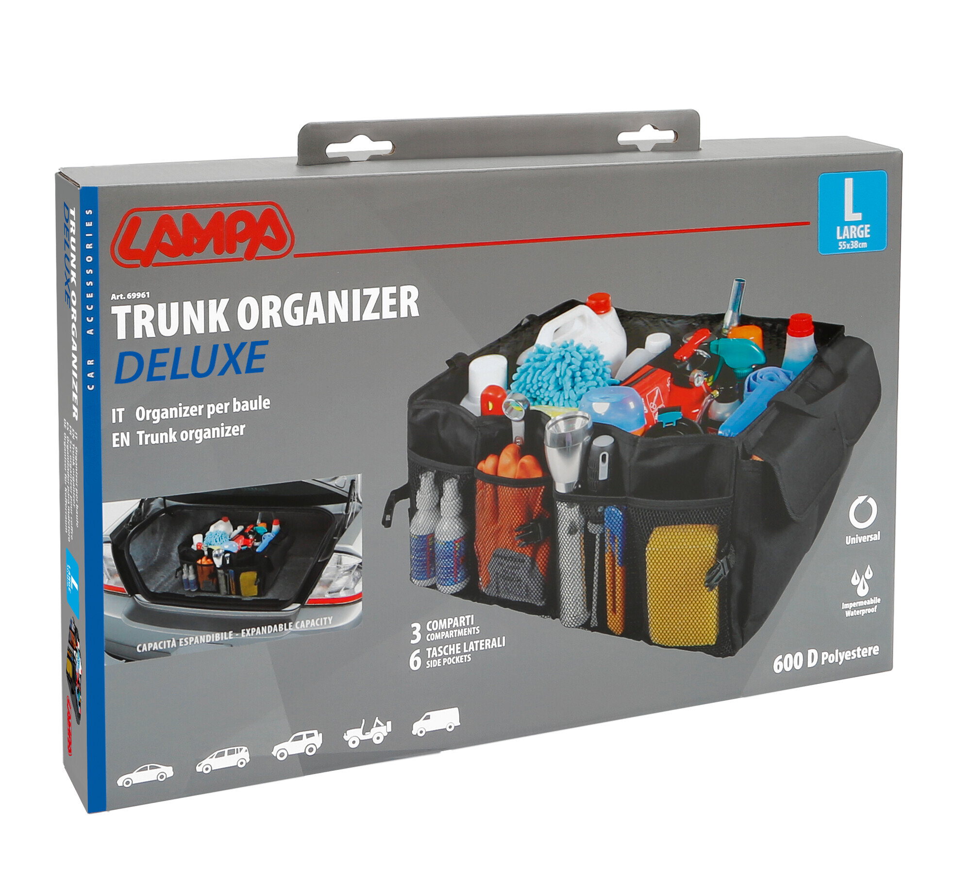 Organizer Deluxe per baule - L - immagine 13