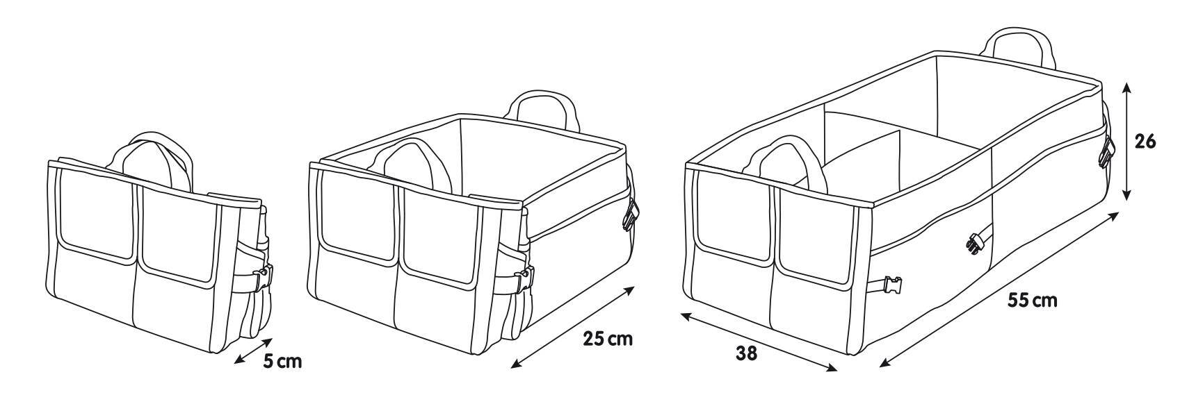 Organizer Deluxe per baule - L - immagine 12