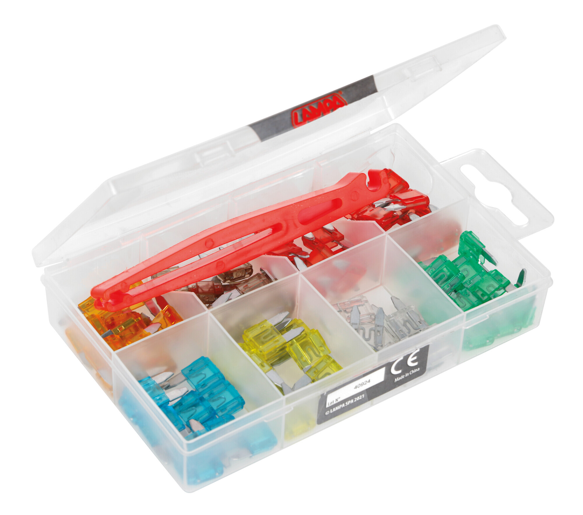 Set 80 micro-fusibili lamellari assortiti, 12/32V - immagine 4