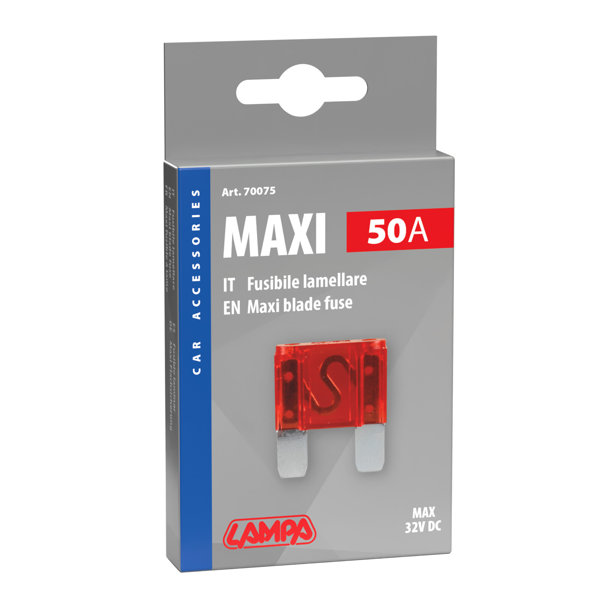 Fusibile lamellare Maxi, 12/32V - 50A - immagine 2