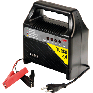 Turbo 4 A, caricabatteria 12V