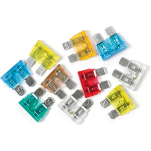 Smart Led, mix 10 fusibili lamellari con spia a led, 12/32V