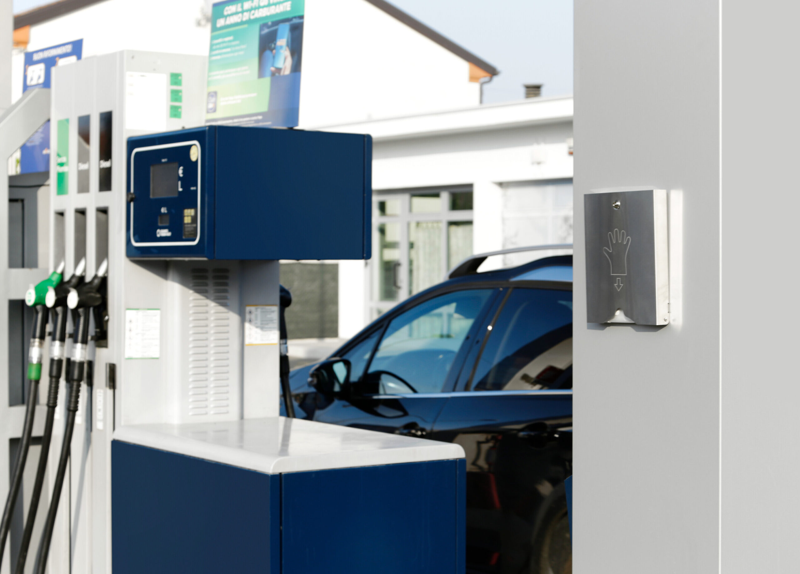 Dispenser in acciaio inox con serratura per guanti monouso - immagine 6