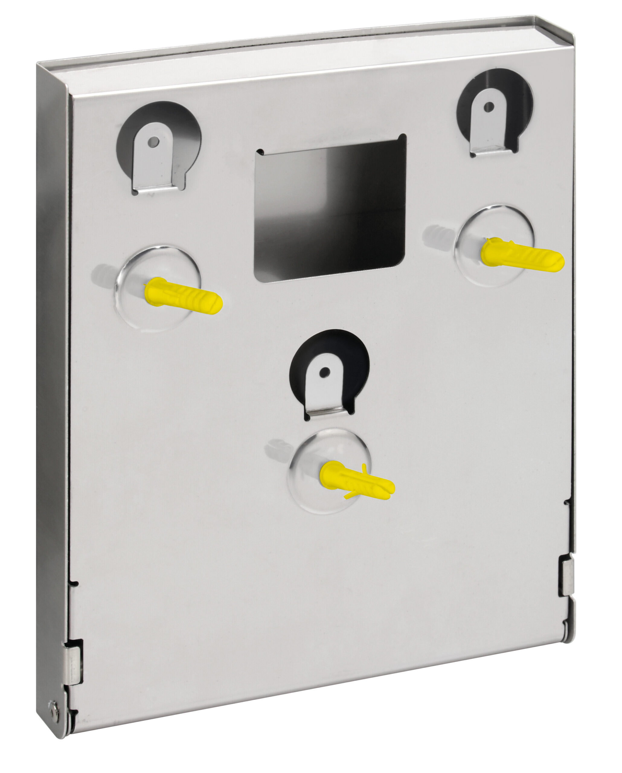 Dispenser in acciaio inox con serratura per guanti monouso - immagine 5