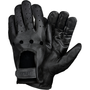 Pilot-3, guanti guida - XL - Nero