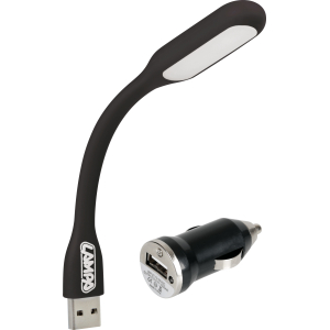 Lampada flessibile a LED COB + caricatore USB 12/24V - D/Blister 1 pz