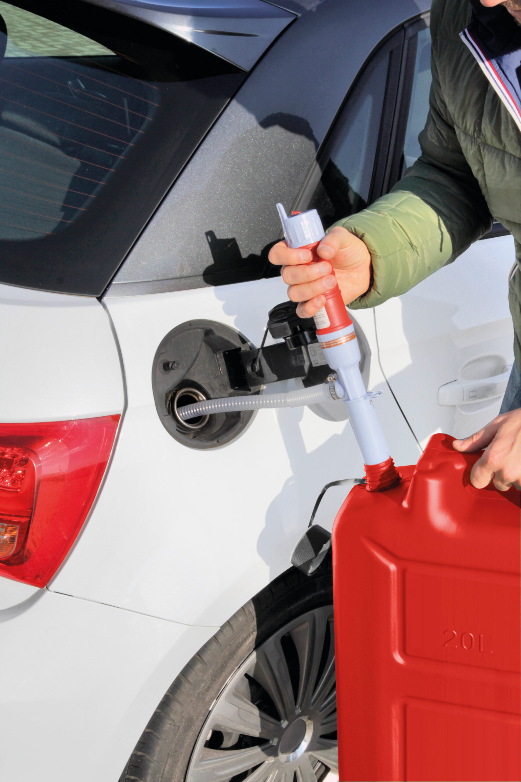 Pompa a batteria per travaso liquidi - 6 L/min - immagine 4