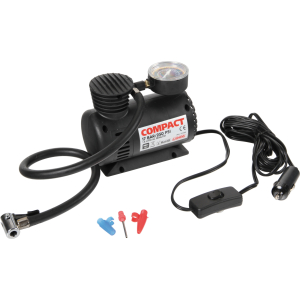 Compact, compressore 12V con manometro