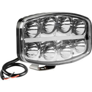 Pluton Nova, faro di profondità LED con luce di posizione - 12/24V - 245x140 mm