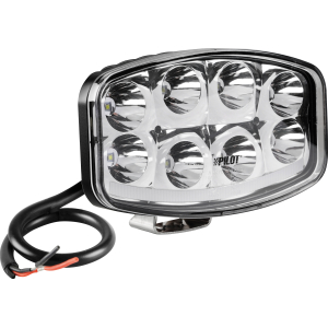 Pluton Nix, faro di profondità LED con luce di posizione - 12/24V - 245x140 mm
