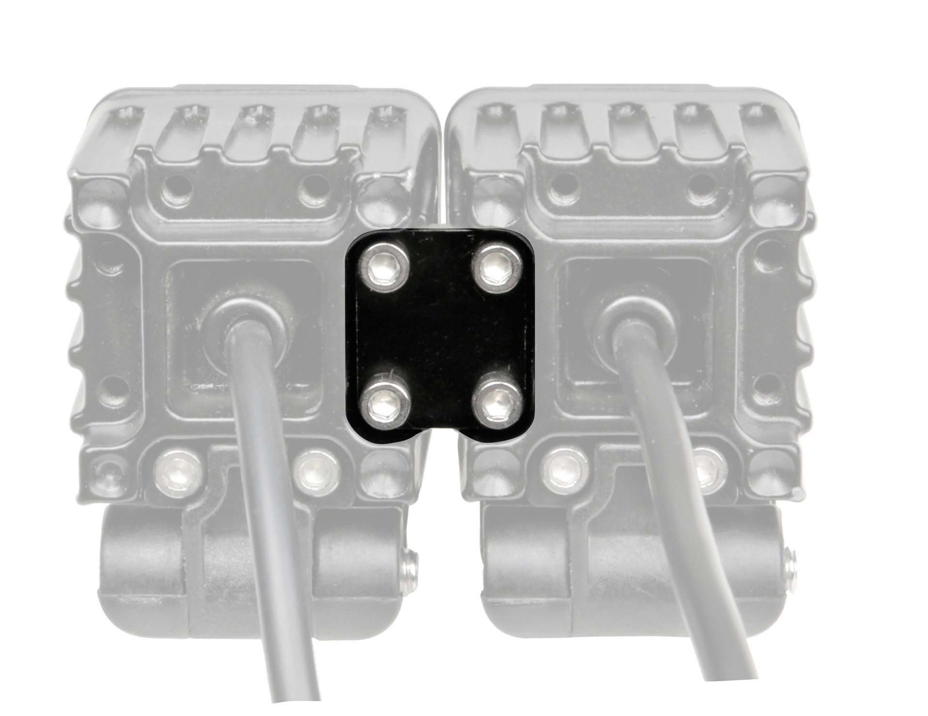 WL-19, faro ausiliario a 1 Led - 12/24V - Luce focalizzata - Bianco - immagine 5