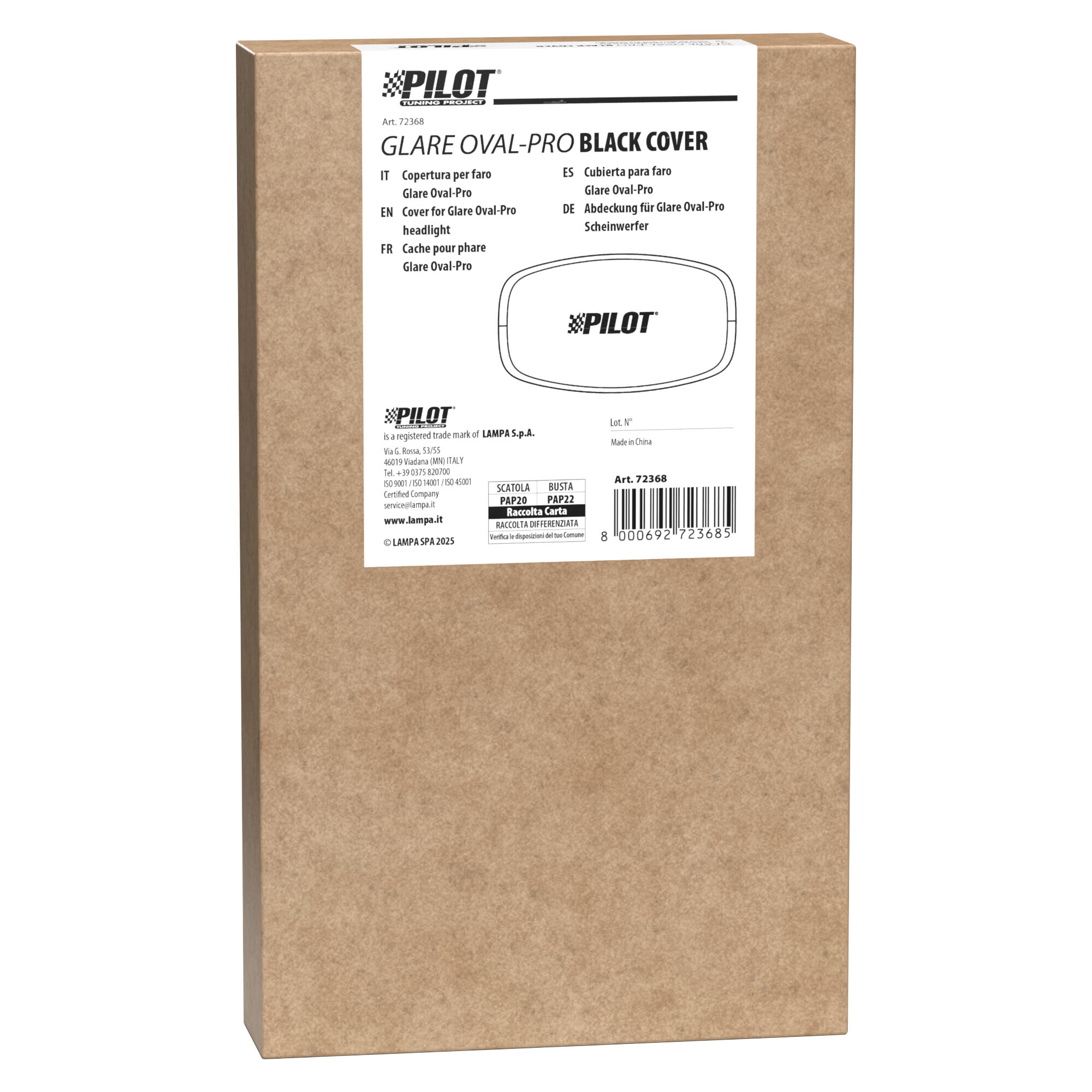 Copertura per faro Glare Oval-Pro - immagine 4