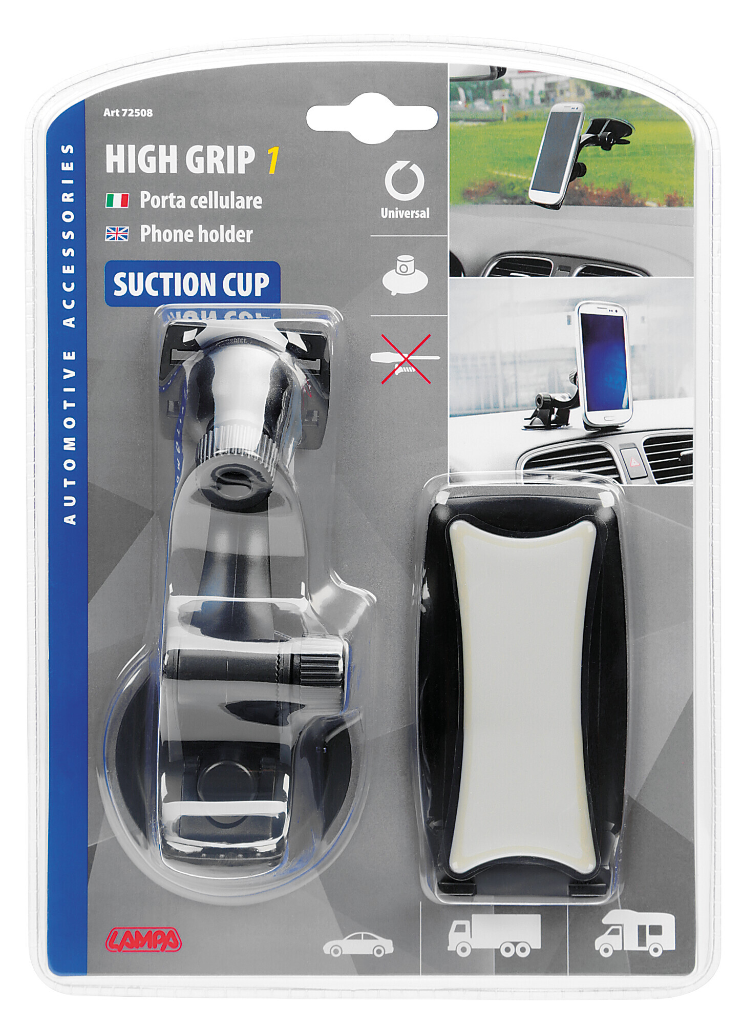 High Grip 1, portatelefono a ventosa - immagine 12