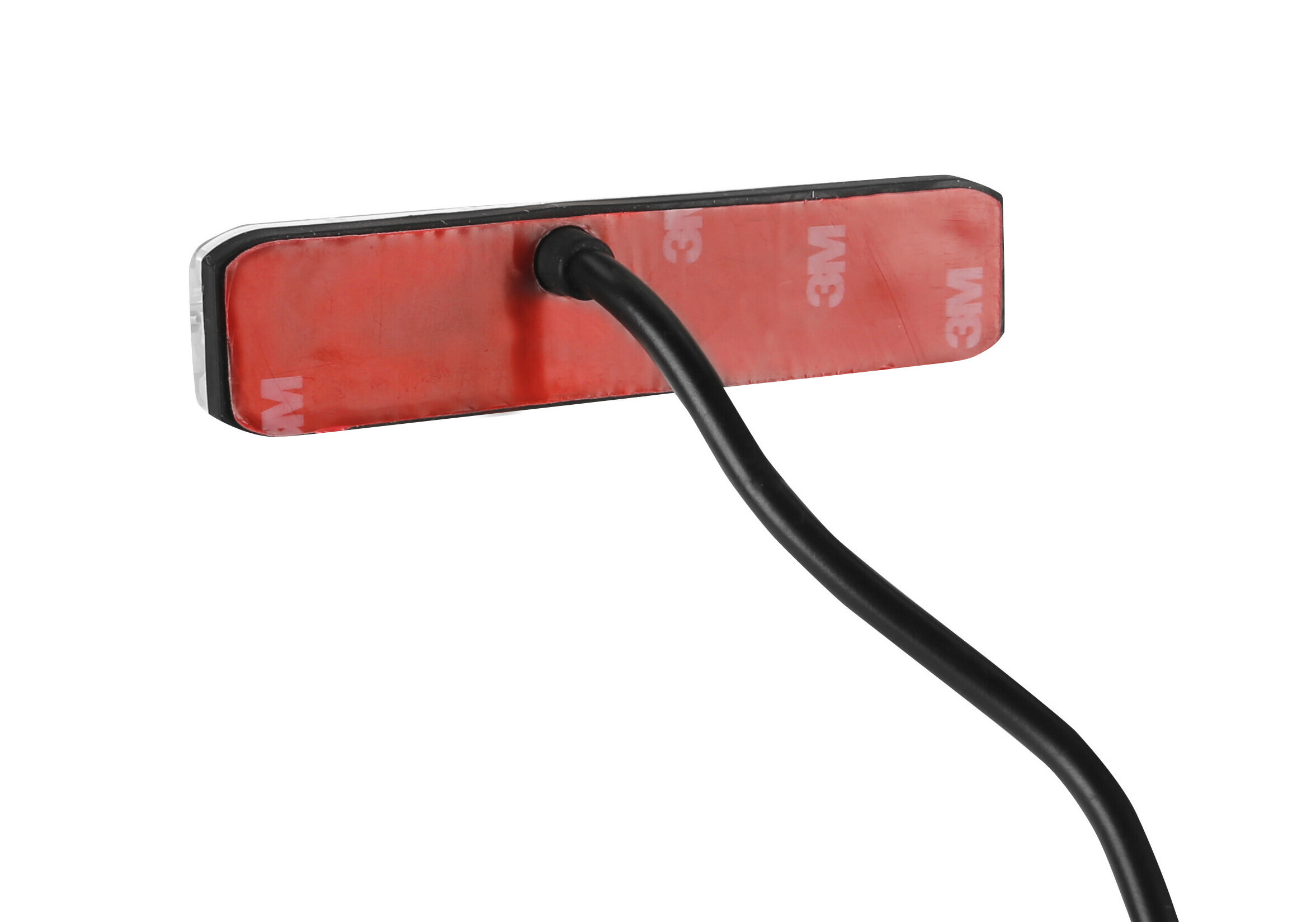 Luce di segnalazione multifunzione flessibile a 6 Led, 12/24V - Arancio - immagine 2