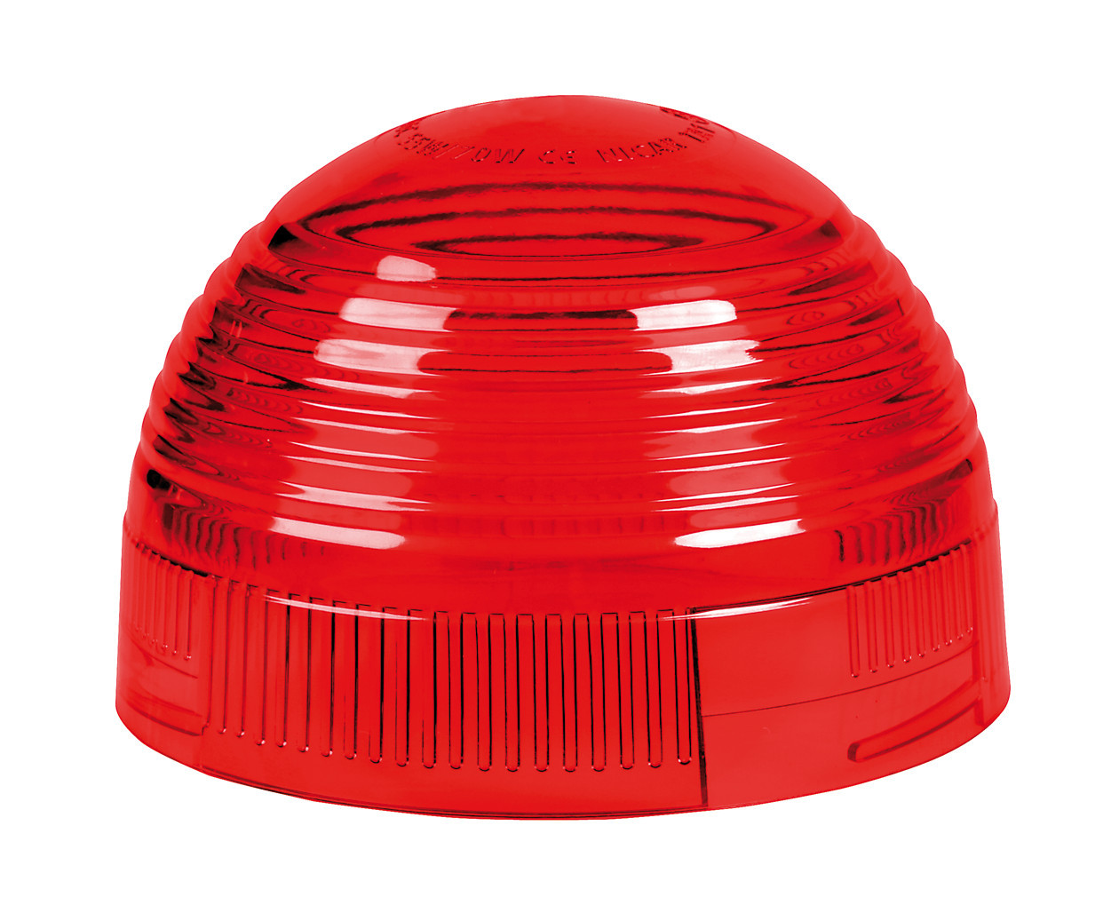 Calotta ricambio per luce di segnalazione art. 73003 - Ø 127 mm - Rosso