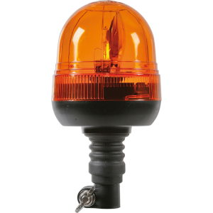 RH-3, luce di segnalazione alogena con base flessibile e attacco DIN, 12/24V