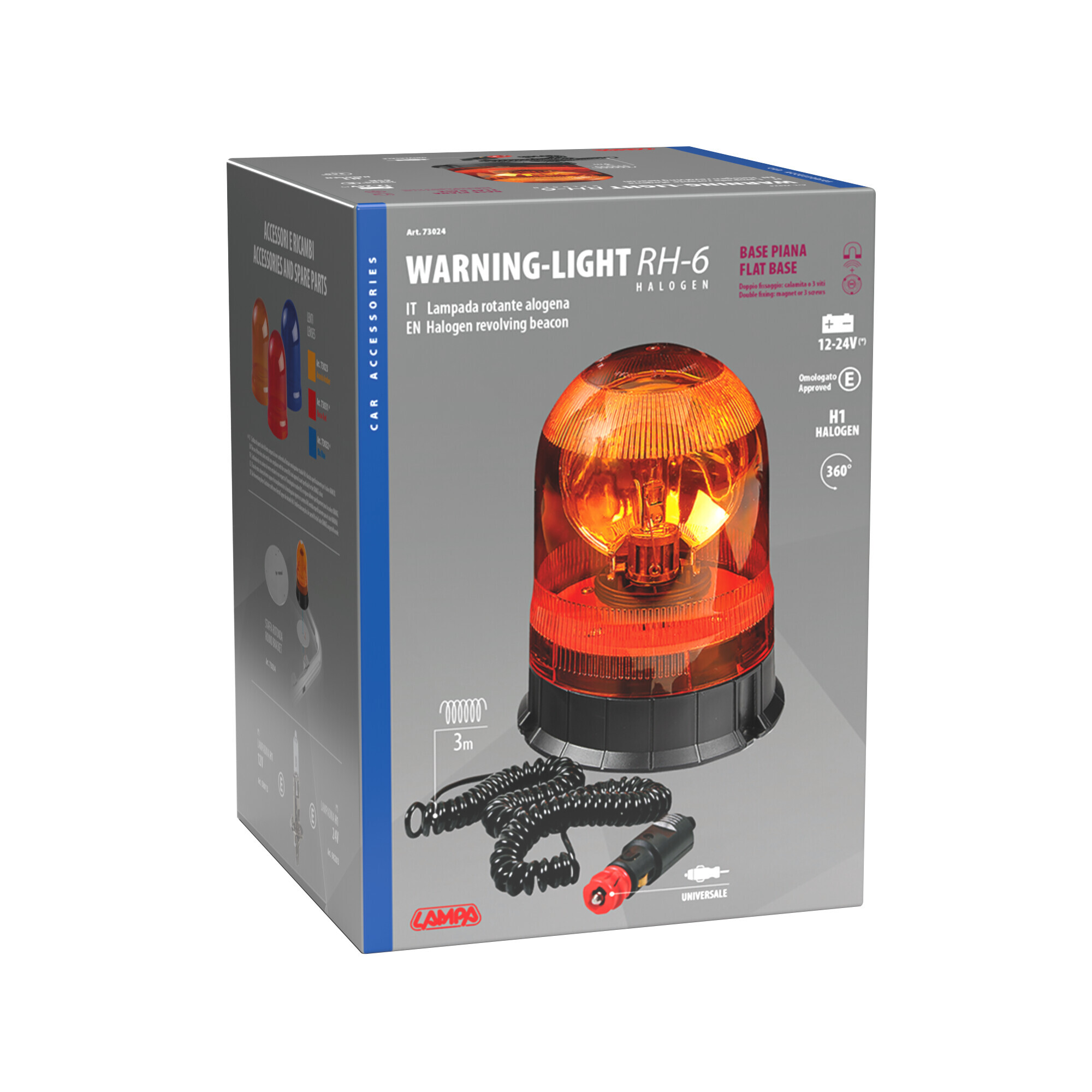 RH-6, Luce di segnalazione alogena 12/24V - immagine 3