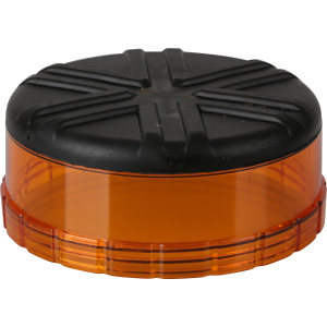 Calotta ricambio per luce di segnalazione art. 72915 / 72918 / 72921 - Arancio