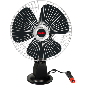Chrome-fan, ventilatore con ventosa Ø 8" - 24V