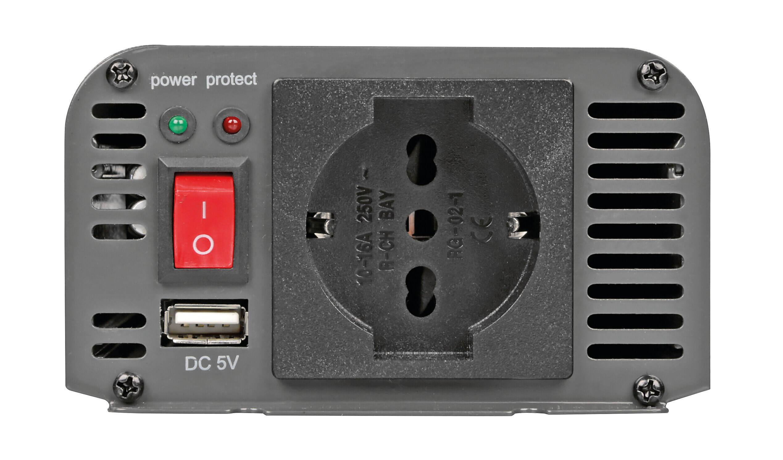 Power Inverter PSW600, trasformatore a onda sinusoidale pura 12V > 230V - immagine 2