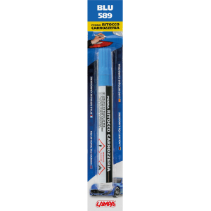 Penna ritocco carrozzeria - Blu - 589