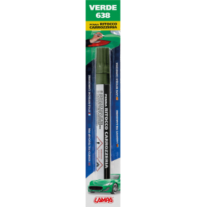 Penna ritocco carrozzeria - Verde - 638