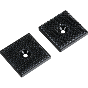 Clips Duotec auto-accoppianti, foro centrale, set 2 pz - 30x30 mm