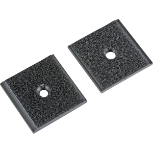 Clips Velour, foro centrale, set 2 pz - 35x35 mm