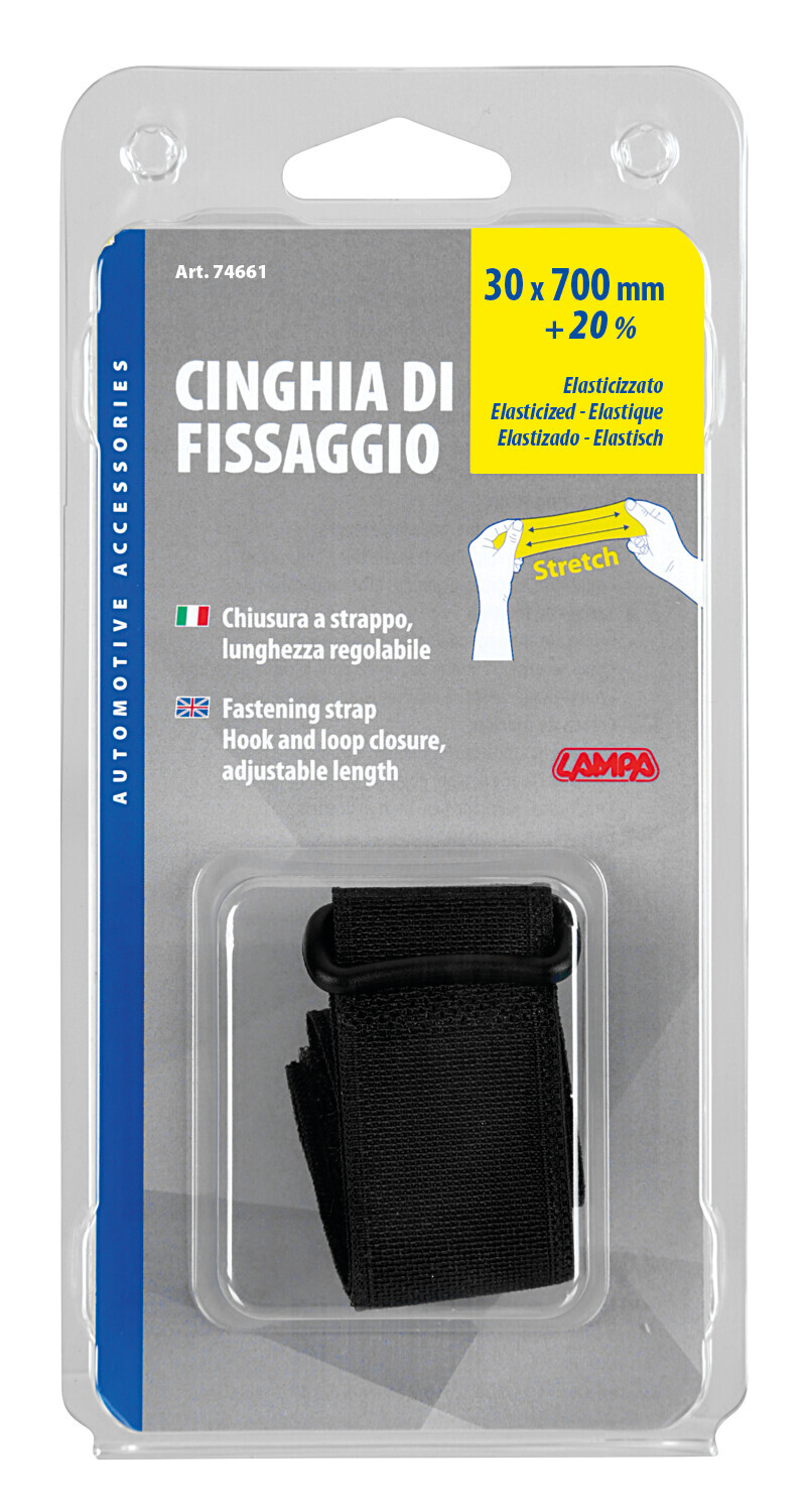 Cinghia elasticizzata di fissaggio - 30x700 mm (+20%) - immagine 4