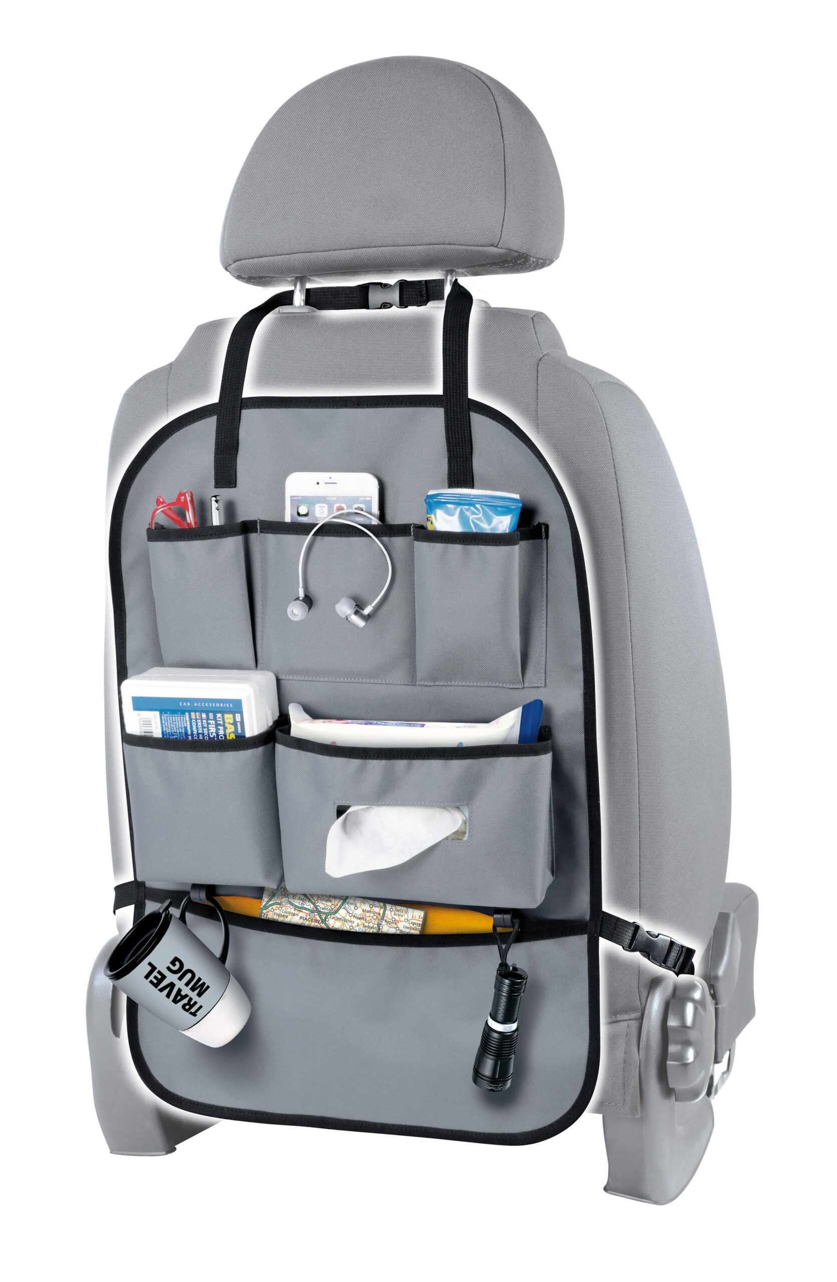 Premium, organizer per sedili, 6 tasche - immagine 3