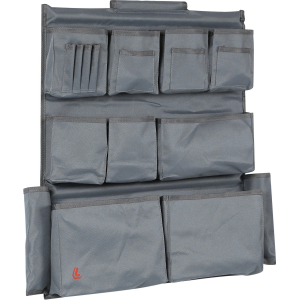 Premium, organizer per bracciolo camion, 11 tasche