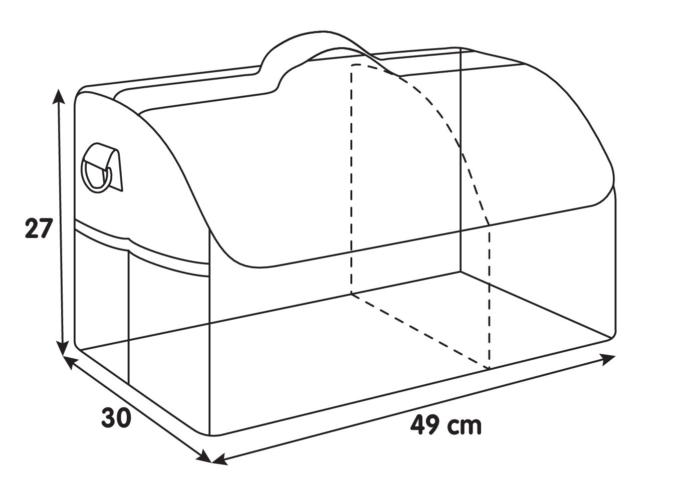 Premium, trunk organizer per baule - M - 49x30 cm - immagine 7