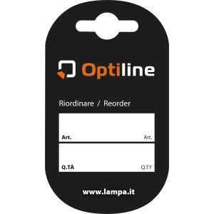 Cartellino fine gancio - Optiline