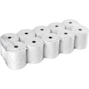 Rotoli carta termica per registratori di cassa, 10 pz - 55 g/m² - 80 mm x 80 m