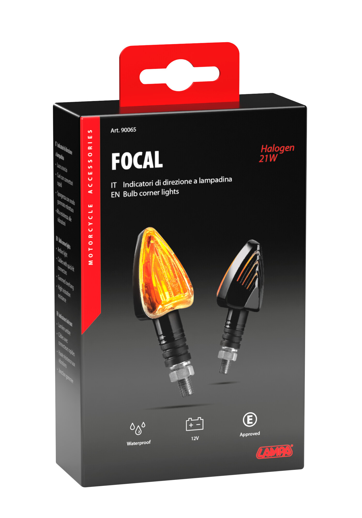 Focal, indicatori di direzione - 21W - Nero - immagine 3